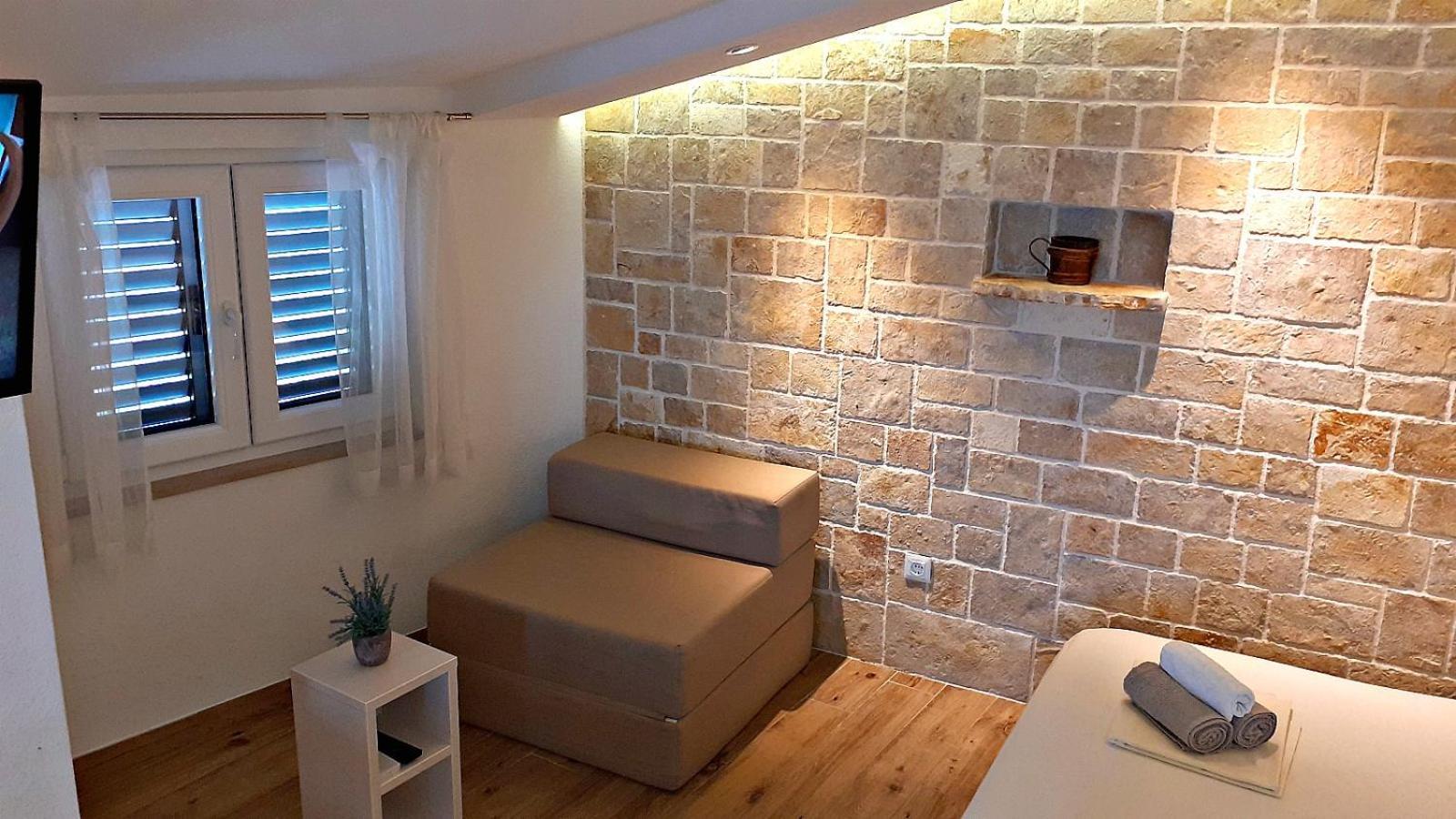 Stone House Bonaca Apartment Baska Voda Room photo